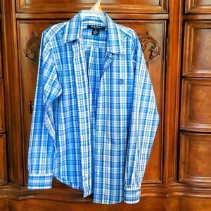Boys Brooks Brothers 100% cotton button down shirt